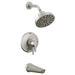 DELTA® T17472-SS-PR Monitor® 17 Series Tub and Shower Trim With H2Okinetic® Technology, 6.2 gpm Valve, 1.75 gpm Shower, Lumicoat™ Stainless