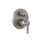 DELTA® T24859-SS Monitor® 14 3-Setting Contemporary Valve Trim, Stainless Steel
