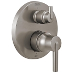 DELTA® T24859-SS Monitor® 14 3-Setting Contemporary Valve Trim, Stainless Steel