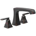 DELTA® T2764-RB Roman Tub Trim, Ashlyn®, 2 gpm Flow Rate, 8 to 16 in Center, Venetian Bronze, 2 Handles, Function: Traditional, Import