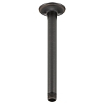 DELTA® U4999-RB Shower Arm and Flange, 9 in L, 1/2 in Male IPS, Import