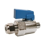 1/4" X 1/8" MIP COOLER BALL VALVE STRAIGHT