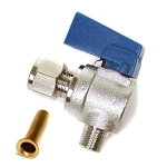 Dial Manufacturing 9442 Fittings, 1/4 x 1/8 in Nominal, Compression x MPT End Style, Stainless Steel