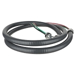 Diversitech 6-12-6 Metallic DiversiWhip, 1/2 in Dia x 6 ft L, 10 AWG Wire