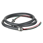 Diversitech 6-12-6 Metallic DiversiWhip, 1/2 in Dia x 6 ft L, 10 AWG Wire