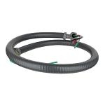 Diversitech 6-34-4NM Non-Metallic DiversiWhip, 3/4 in Dia x 4 ft L, 8 AWG Wire