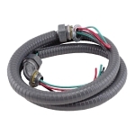 Diversitech 6-34-6 Metallic DiversiWhip, 3/4 in Dia x 6 ft L, 8 AWG Wire