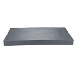 Diversitech E-Lite® EL1838-3 Equipment Pad, 18 in L x 38 in W x 3 in D, Polypropylene