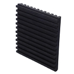Diversitech MP-3 Anti-Vibration Pad, 3 in L x 3 in W x 3/8 in D, Rubber