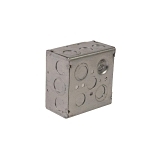 Raco Electrical Metal Box - 4" Square 30.3Cu 2 -1/8"D