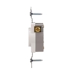 EATON Arrow Hart™ Eaton Wiring Devices 816W-BOX Single Straight Blade Receptacle, 250 V AC, 15 A, 2 Poles, 3 Wires, White