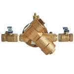 Febco® 0683006 LF825Y Y-Pattern Reduced Pressure Zone Assembly, 3/4 in Nominal, Thread End Style, Quarter-Turn Ball Valve, Cast Copper Silicon Alloy Body, Import