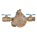Febco® 0683007 LF825Y Y-Pattern Reduced Pressure Zone Assembly, 1 in Nominal, Thread End Style, Quarter-Turn Ball Valve, Cast Copper Silicon Alloy Body, Import
