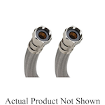 Fluidmaster® B1H24 Water Heater Connector, 3/4 in Nominal, FNPT End Style, 24 in L, 125 psi Working, 304 Stainless Steel, Import