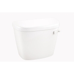 Gerber® G002899097 Maxwell® Toilet Tank With Right Hand Lever, 1.28 gpf, 3 in, White, Import