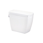 Gerber® GWS28890 Avalanche® Toilet Tank, 1.28 gpf, 3 in Right Hand Lever Flush, White, Import