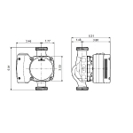 Grundfos 92603113 Pump, 13.6 gpm Flow Rate, Stainless Steel