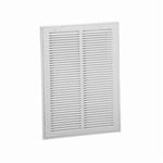 AirMate® by Duravent 170FF-14x14 Return Air Filter Grille, 14 in W x 14 in H, Steel, Bright White, Domestic