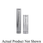 Selkirk® by Duravent LockTab® 106036 RV Series Type B Double Wall Round Gas Vent Pipe, Steel, 6 in Dia x 3 ft L, Galvanized, Domestic