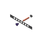 Holdrite® Lock-N-Load™ 702 Pipe Support Clamp, 3/4 in Pipe, 25 lb Load, Nylon, Domestic