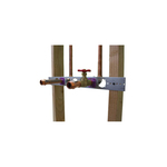 Holdrite® Lock-N-Load™ 702 Pipe Support Clamp, 3/4 in Pipe, 25 lb Load, Nylon, Domestic