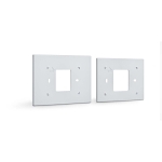 Honeywell Home THP2400A1027W/U Cover Plate Assembly, For Use With THX9421R5021WW Prestige® 2-Wire IAQ Thermostat, White, Domestic