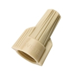IDEAL® TWISTER® 30-641 341® Flame-Retardant Wire Connector, Positive Grip/Winged Shell, Live Action/Square Wire Spring, 22 to 8 AWG Solid/Stranded Copper Wire, Polypropylene