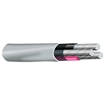 Southwire® 13107801 Type SER Service Entrance Cable, 600 V AC, (3) 4/0 AWG Aluminum Conductor, 500 ft L, Gray