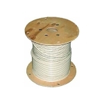 Southwire® SIMpull® 20494101 Type THHN-2 Building Wire, 600 V AC, (1) 6 AWG Stranded Copper Conductor, 500 ft L, White