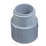 Carlon® E943F Non-Metallic Terminal Adapter, 1 in, Male x Socket Thread, PVC