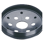 Insinkerator® 08302D Removable Sound Baffle, For Use With Insinkerator® Garbage Disposal, 4 in Dia, Rubber, Black, Domestic