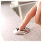 Insinkerator® 73274 Push Air Switch Button, For Use With Insinkerator® Sink Top Switch, Domestic