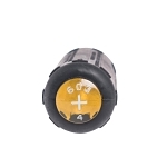 Klein® Cushion-Grip® 603-4 Screwdriver, #2 Phillips® Point, Steel Shank, 8-1/4 in OAL, Acetate Handle, Polished Chrome, ANSI/ASME Specified