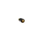 Klein® 670-6 Screwdriver, 3/16 in Cabinet Point, Steel Shank, 9-3/4 in OAL, Rubber Handle, Polished Chrome, ANSI/ASME Specified