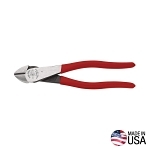Klein® D248-8 Cutting Plier, 3/4 in Nominal, 0.813 in L x 1.188 in W x 0.813 in THK Steel Short/Oval Jaw, 8.063 in OAL, Flush Cut