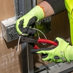 Klein® D248-8 Cutting Plier, 3/4 in Nominal, 0.813 in L x 1.188 in W x 0.813 in THK Steel Short/Oval Jaw, 8.063 in OAL, Flush Cut