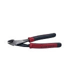 Klein® Journeyman™ J248-8 Angled Nose Hot-Riveted Cutting Plier, 0.813 in L x 1.188 in W x 0.813 in THK Jaw Tool Steel Jaw Short Jaw, 8-1/8 in OAL