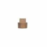 LEGEND 310-186NL Square Head Plug, 1-1/4 in Nominal, NPT End Style, 125 lb, Cast Bronze, Import