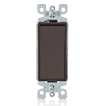 Leviton Decora Single-Pole Switch - Brown