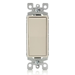 Leviton Decora 3-Wire Switch 15 Amp - Light Almond