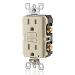 GFCI Tamper Resistant Receptacle 15 Amp - Light Almond