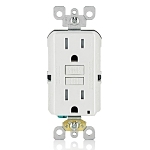 GFCI Receptacle Tamper Resistant 15 Amp - White