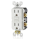 GFCI Receptacle Tamper Resistant 15 Amp - White