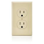 Duplex Receptacle Tamper Resistant 15 Amp, 125 Volt - Ivory