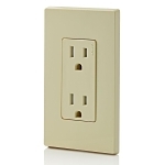 Decora Duplex Tamper Resistant Receptacle 15 Amp - Ivory