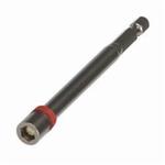 Malco® MSHML14 Extra Long Magnetic Chuck Driver, 1/4 in Hex, Hex Shank