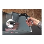 Malco® S11 Offset Seamer and Tong, 3-1/2 in W Jaw, Cushion Grip Handle