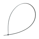 Malco® TY48 Adjustable Cable Tie, 48 in L x 3/8 in W, Nylon, Gray