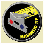 Malco® T430M Magnetic Tip Measuring Tape, 30 ft L x 1 in W Blade, Imperial Measuring System
