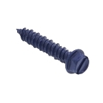 Metallics CSH10F Tapping Screw, 1/4 in Dia, 1-1/4 in OAL, Steel
